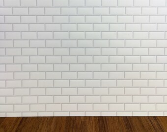 Dolls House Tiles |Dolls House Accessory| Melody Jane