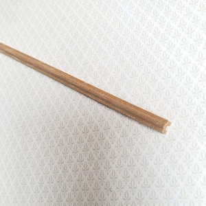 Dollhouse Handrail Banister for Stairs 1/4&quot; w x 18&quot; long 1:12 Scale HW7020