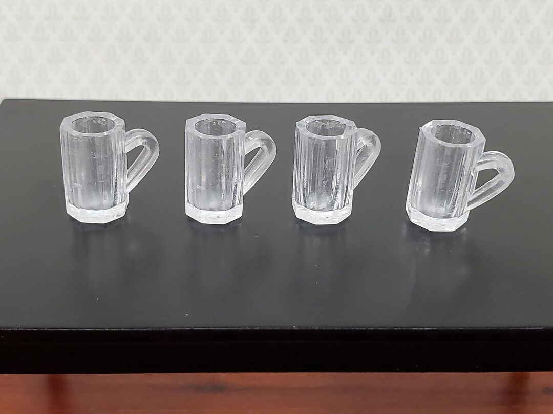 HANABASS 100 Pcs Mini Coffee Cups Mini Mugs Doll House Miniatures Items...