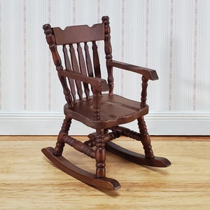 Unfinished rocking sale chair