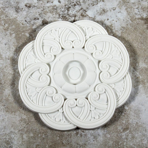 Dollhouse Ceiling Rose Medallion for Battery Lights 1:12 Scale Miniature MC178