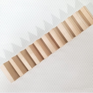 Dollhouse Narrow Stairs Stairway Up to 9.5&quot; ceilings 1:12 Scale Miniature