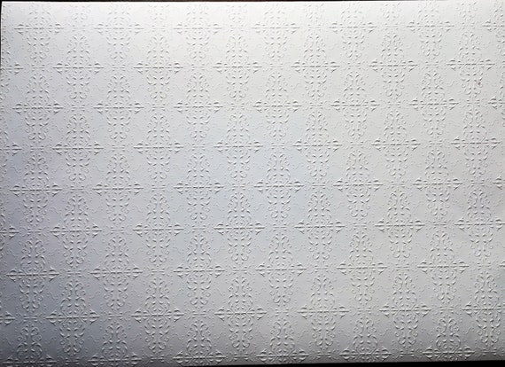 Dollhouse Miniature Ceiling Paper Embossed Textured 1 12 Scale Etsy