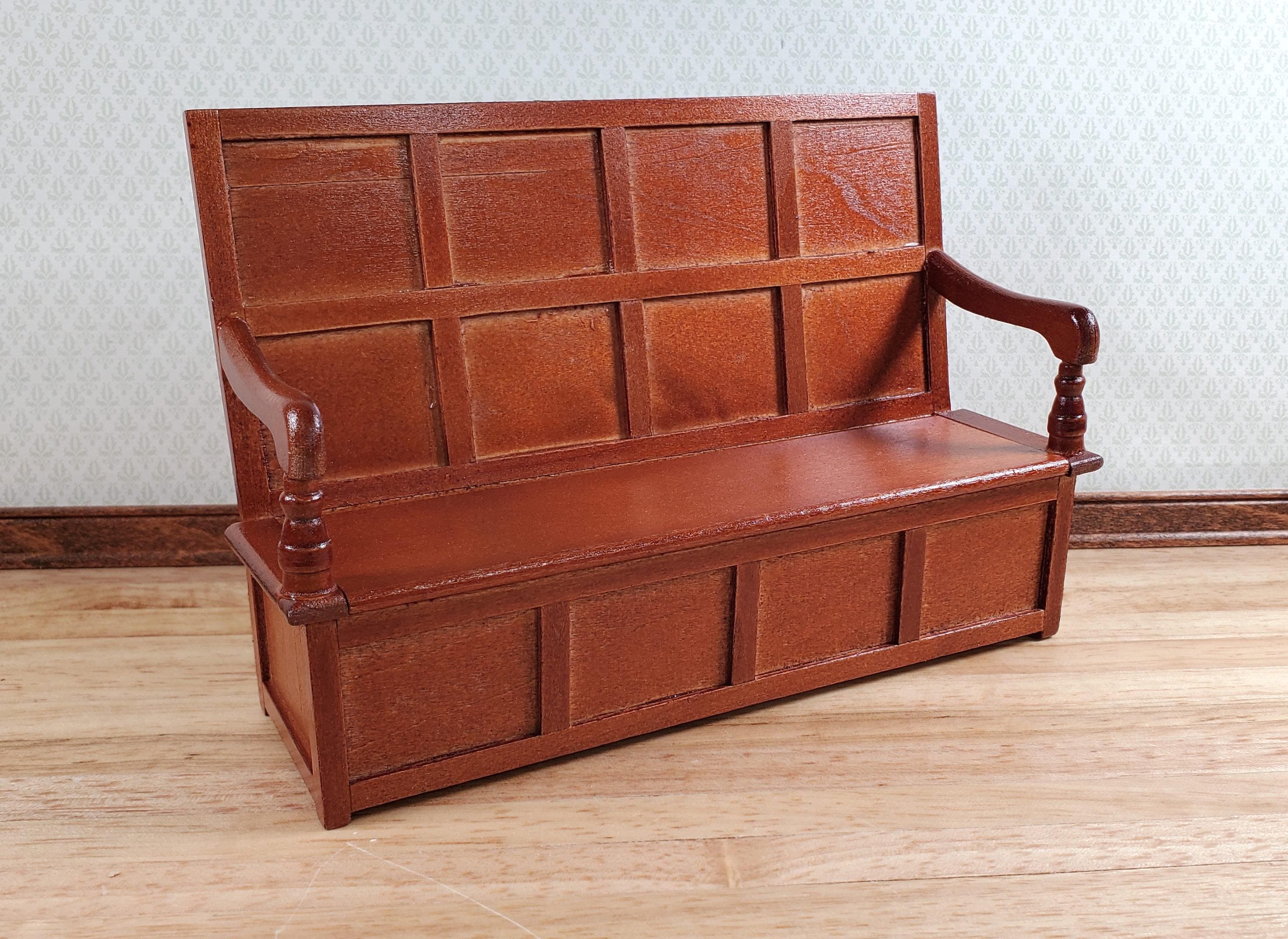 Antique Settle Bench Furniture - Etsy