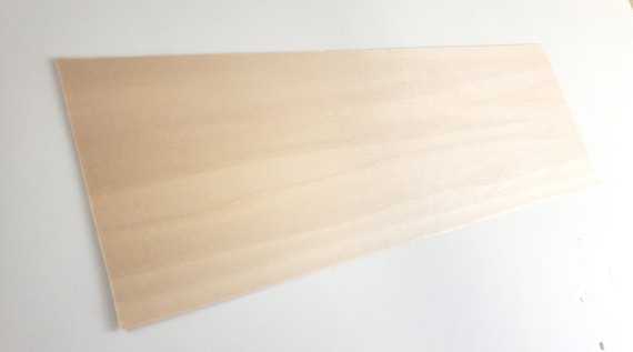 Solid Basswood Sheet Plank Thin 1/32 X 4 X 12 Long Veneer