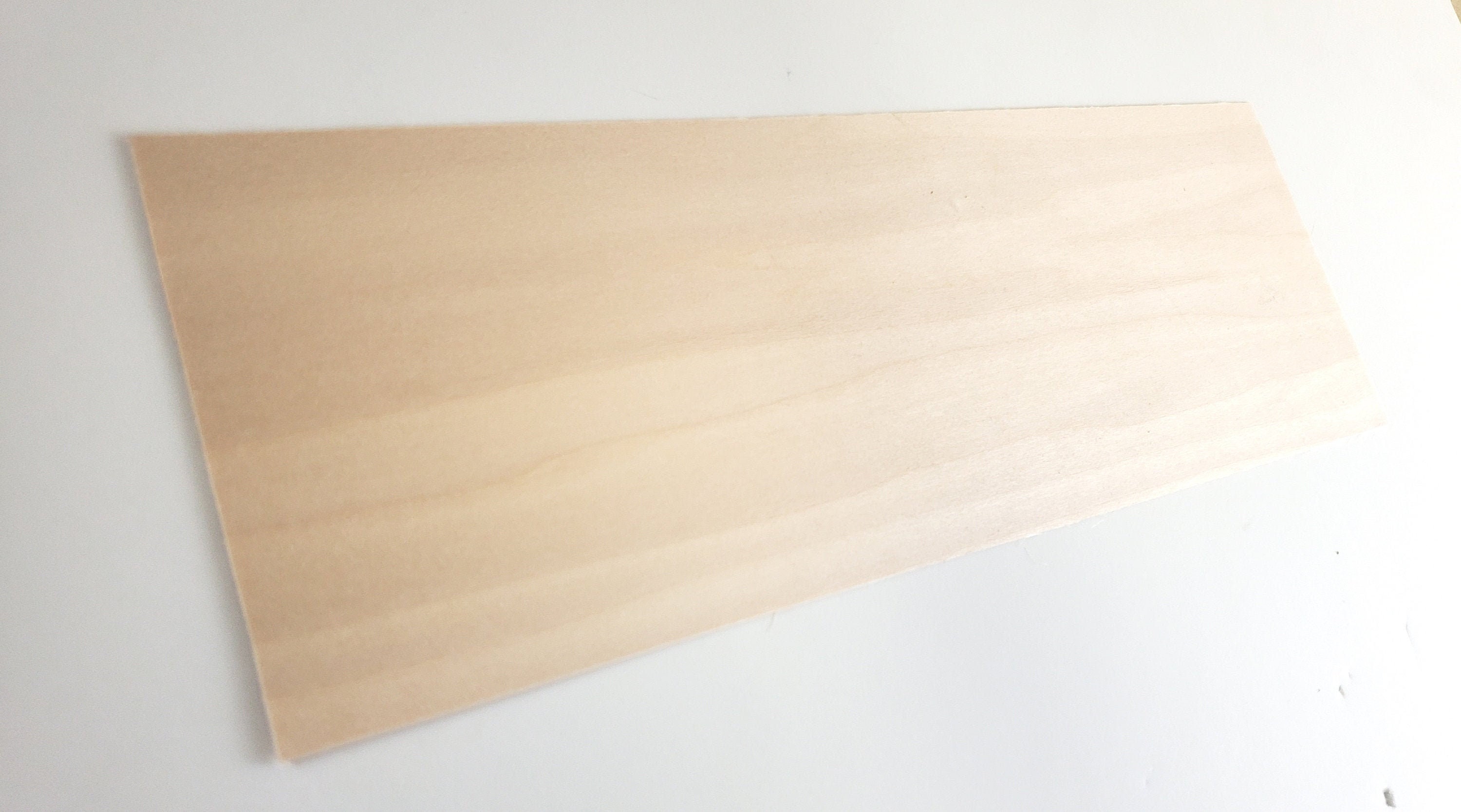 LISHINE 16 Pcs 1/8 Inch Balsa Wood Sheet 12 x 8, 3mm Thin Balsa Wood –  WoodArtSupply