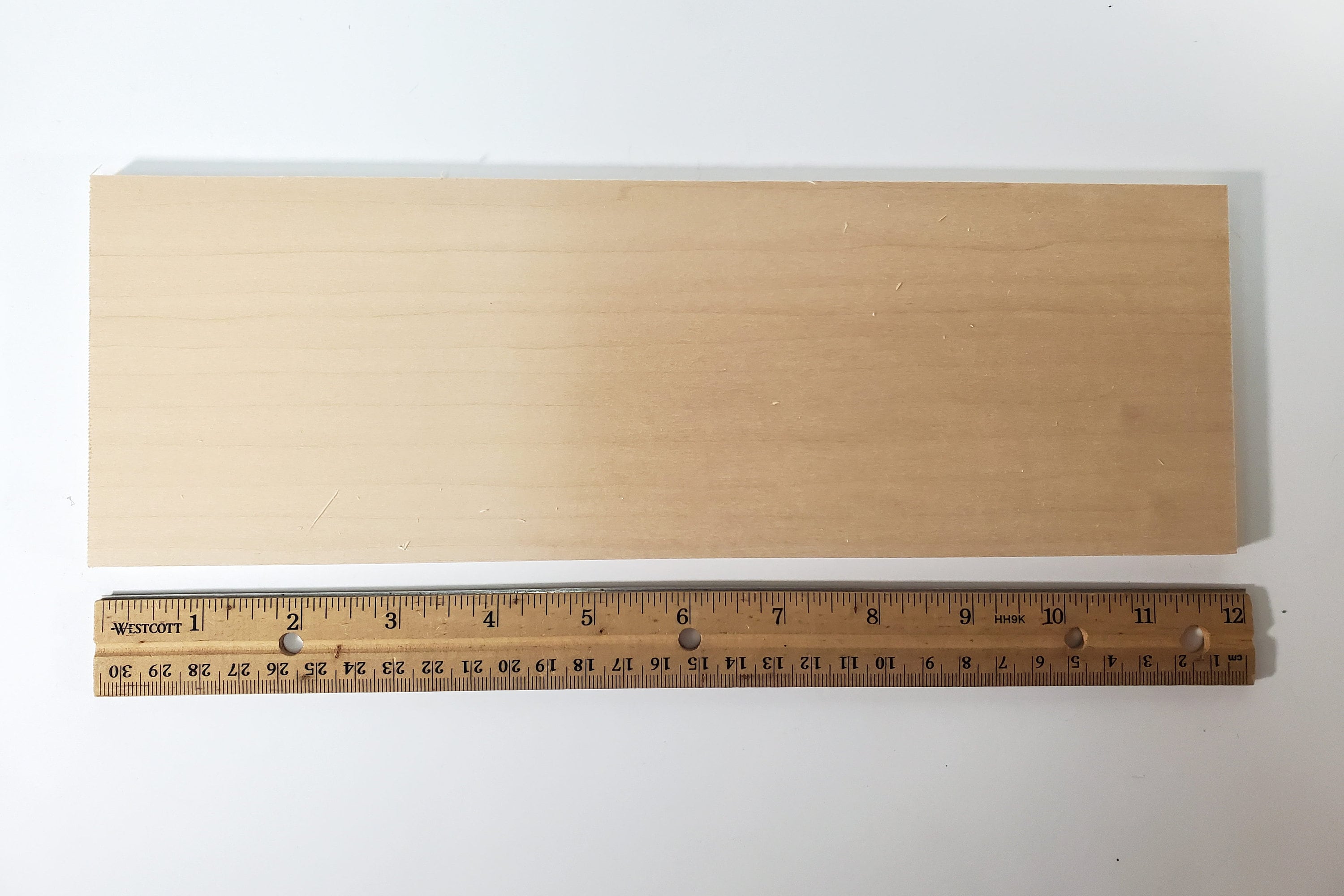 Basswood Sheet Plank Thin 1/8 x 4 x 12 long Woodworking Laser 3mm -  Miniature Crush