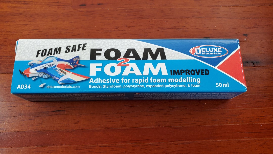 Foam to Foam Adhesive Glue Deluxe Materials Use With Styrofoam Polystyrene Foam Etsy