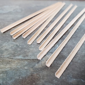 Eckwinkel-Zierleiste, 1/8" x 1/8" x 6" lang, 10 Stück, NE504, Modellbau