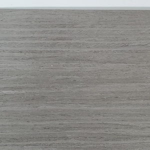 Dollhouse Gray Flooring Wood Floor 3/8&quot; Wide Planks 1:12 Scale Miniature Peel & Stick