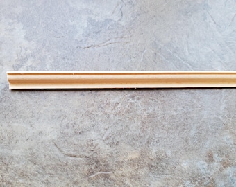 Dollhouse Miniatures Crown Molding Ceiling Trim 3/8" wide x 18" long 1:12 Scale NE948