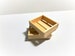 Dollhouse Miniature Wood Crates for Fruits or Vegetables x2 Small 1:12 Scale Unpainted