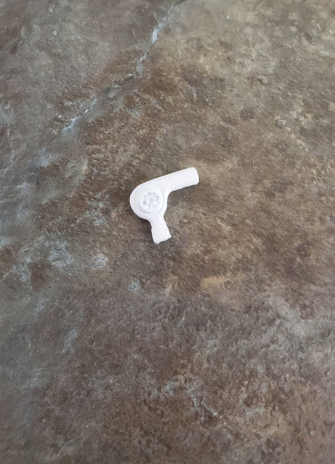 Dollhouse Miniature Hair Dryer Modern White Painted Metal 112 Etsy