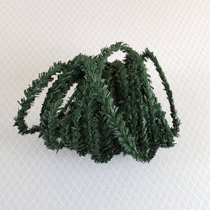 Puppenhaus Miniatur Weihnachtsgirlande Evergreen Trim Dekorieren 44 cm