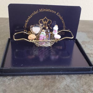 Miniatur-Badewannenbrücke für Badezimmer von Reutter 1:12