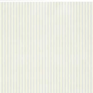 Dollhouse Brodnax Wallpaper Striped Pale Blue Green Cream &quot;Seaside Stripe&quot; 1:12 Scale