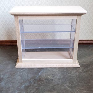 Dollhouse Miniature Tall Counter for Store or Shop Shelves 1:12 Scale Furniture Unfinished