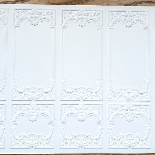 Dollhouse Wall Panels Embossed Textured Foam Board 112 Scale Etsy