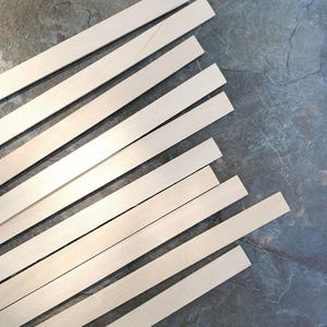 Basswood Wood Strips 10 Pieces 1/16 x 1/2 x 12&quot; long Dollhouse Flooring Crafts