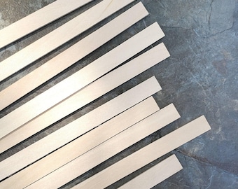 Basswood Wood Strips 10 Pieces 1/16 x 1/2 x 12&quot; long Dollhouse Flooring Crafts