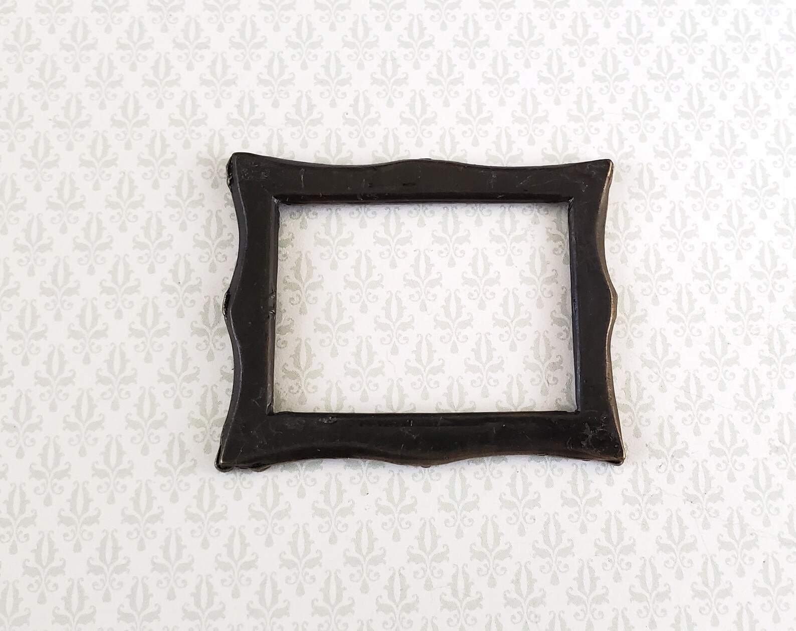 Dollhouse Miniature Picture Frame Metal Antique Bronze for Etsy