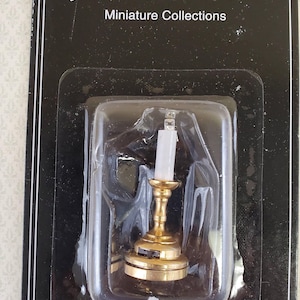 Große 1:12 oder 1/6 Lampe aus Holz, Puppenhaus Miniatur Batterie Leuchte