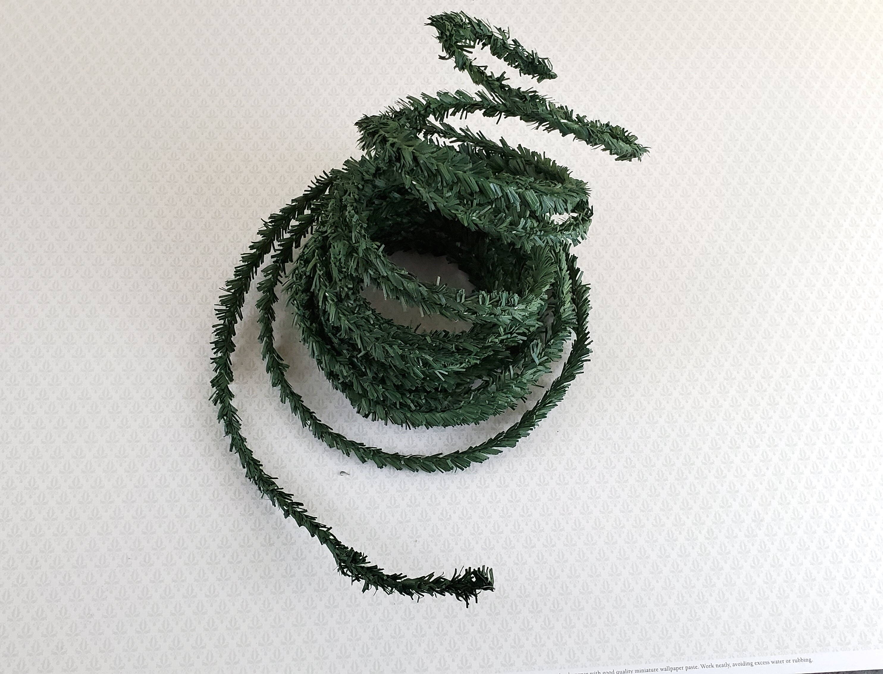 Dollhouse Miniature Christmas Garland Evergreen Trim Etsy