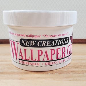 New Creations Dollhouse Wallpaper Paste Gel 10 oz Dries Clear