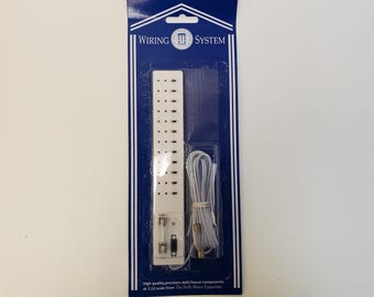 ドールハウス 照明配線キット ソケット 電源タップ 延長プラグ 11 点