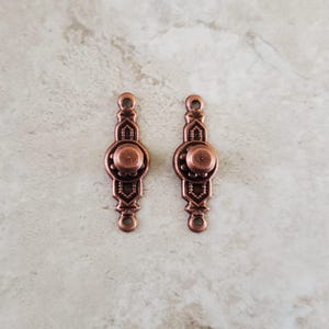 Dollhouse Miniature Doorknobs Handles Fancy Bronze 1 Set 1:12 Scale CLA05511