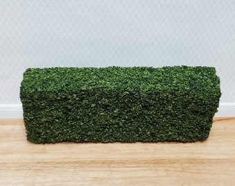 Miniature Large Green Hedge Model RR Dioramas Dollhouses Scenery Prop