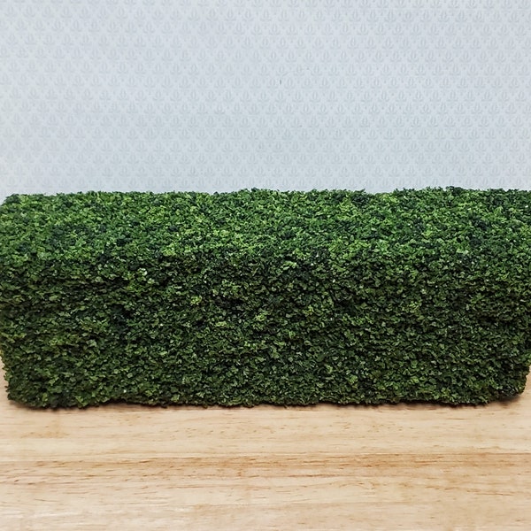 Miniature Large Green Hedge Model RR Dioramas Dollhouses Scenery Prop