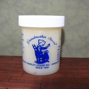 Dollhouse Miniature Wallpaper Paste Grandmother Stover's Yes Paste Glue 6 oz