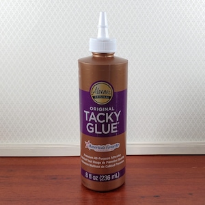 Aleene&#39;s Glue 8 oz Original White Tacky for Wood Ceramic Paper Plastic Crafts