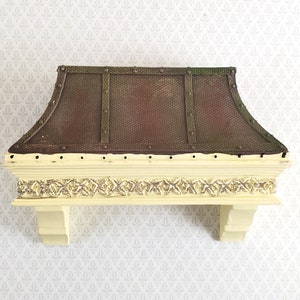 Dollhouse Miniature Stove Hood Vent Resin by Reutter 1:12 Scale Kitchen