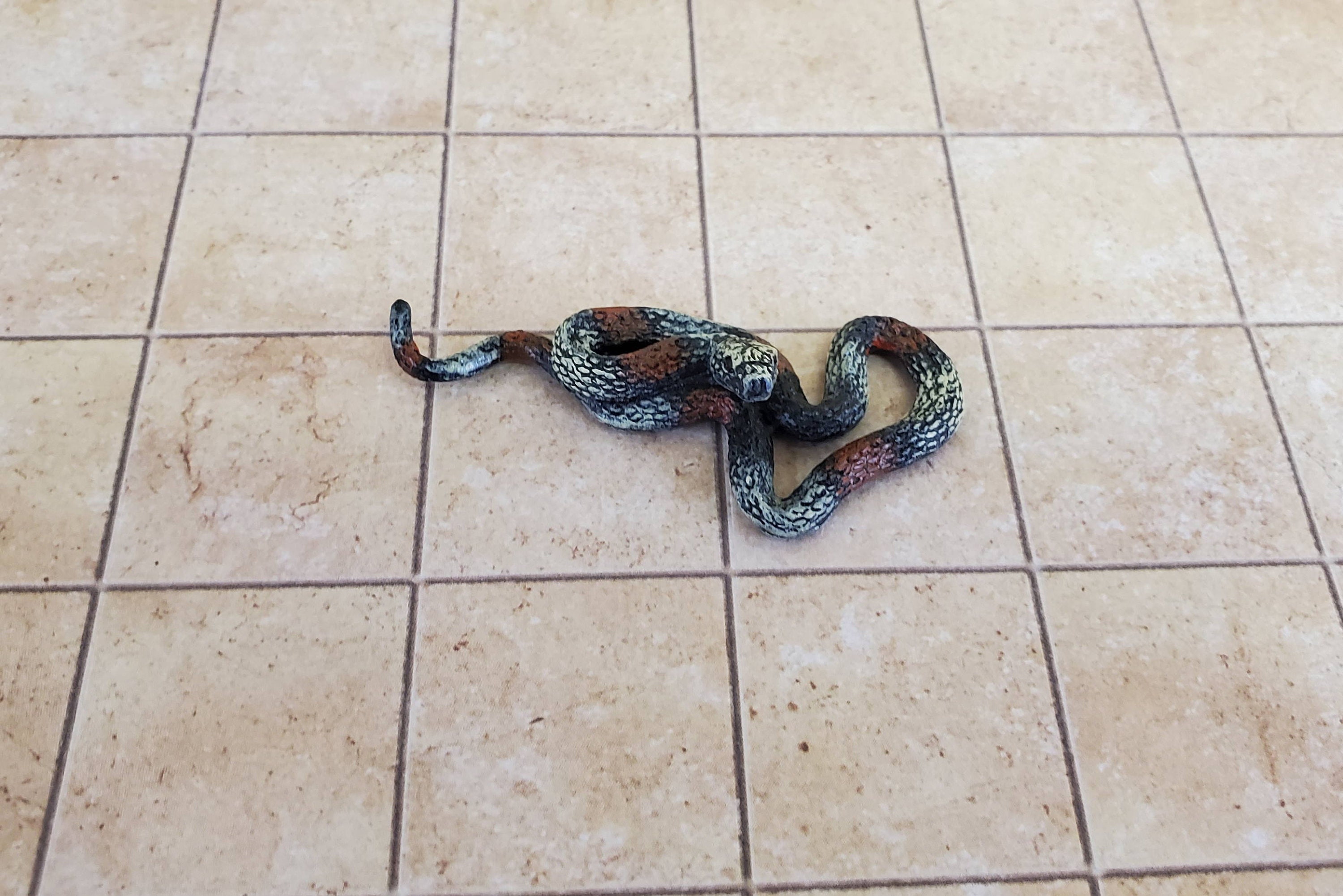 Dollhouse Miniature Snake Ringed Hognose 112 Scale Pet Animal Etsy