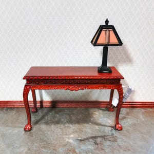 Puppenhaus-Miniaturlampe im Arts & Crafts-Stil, Maßstab 1:12, 12 Volt Bild 2