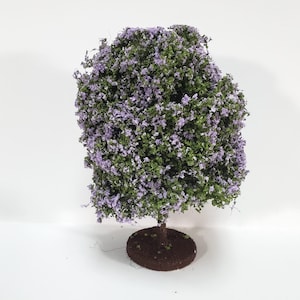 Miniatur Baum oder Strauch Strauch Lila Lila & Grün Modell-Landschaftsgarten