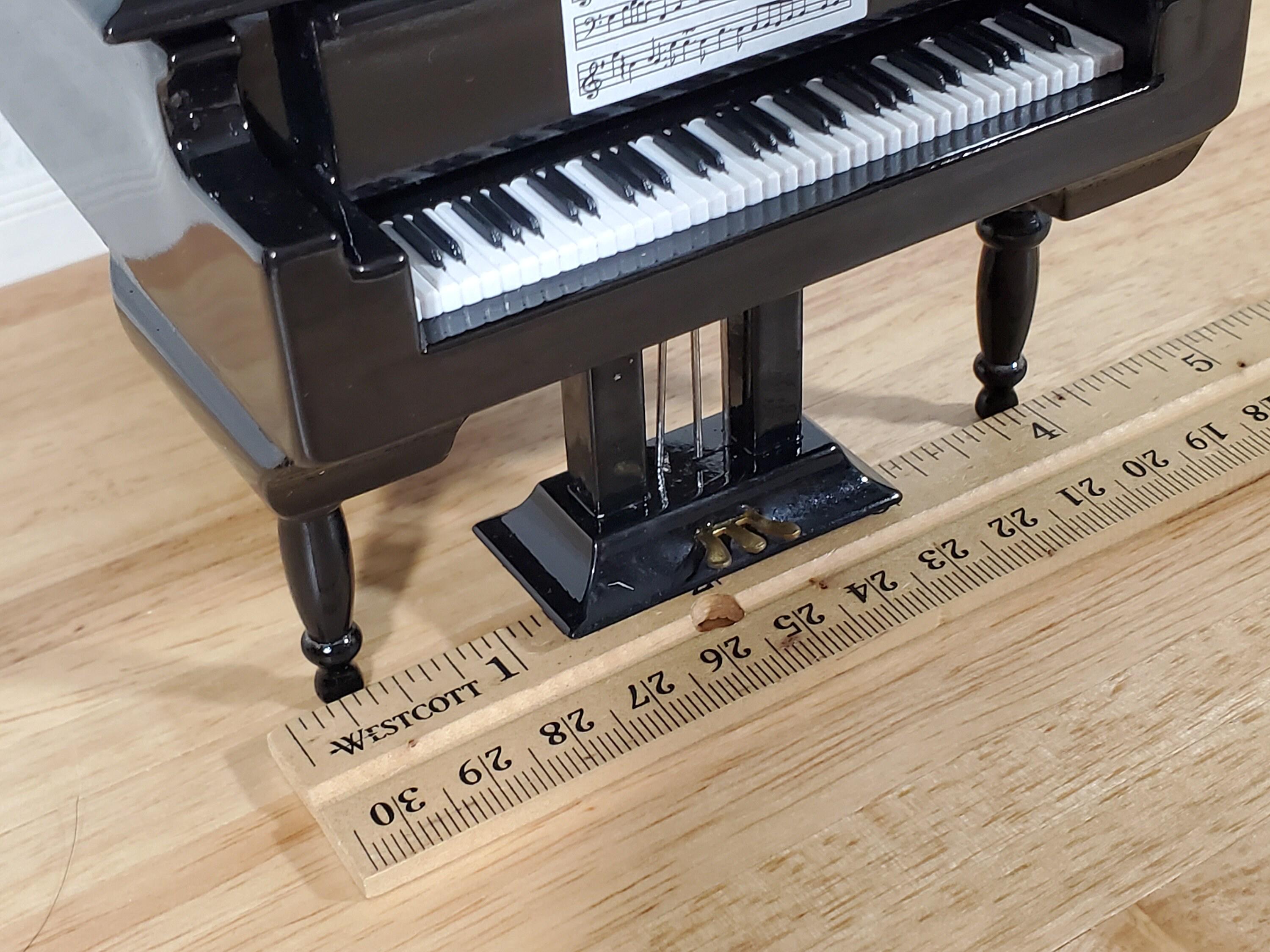ドールハウス（pianoさま） Dollhouse Miniature Grand Piano With