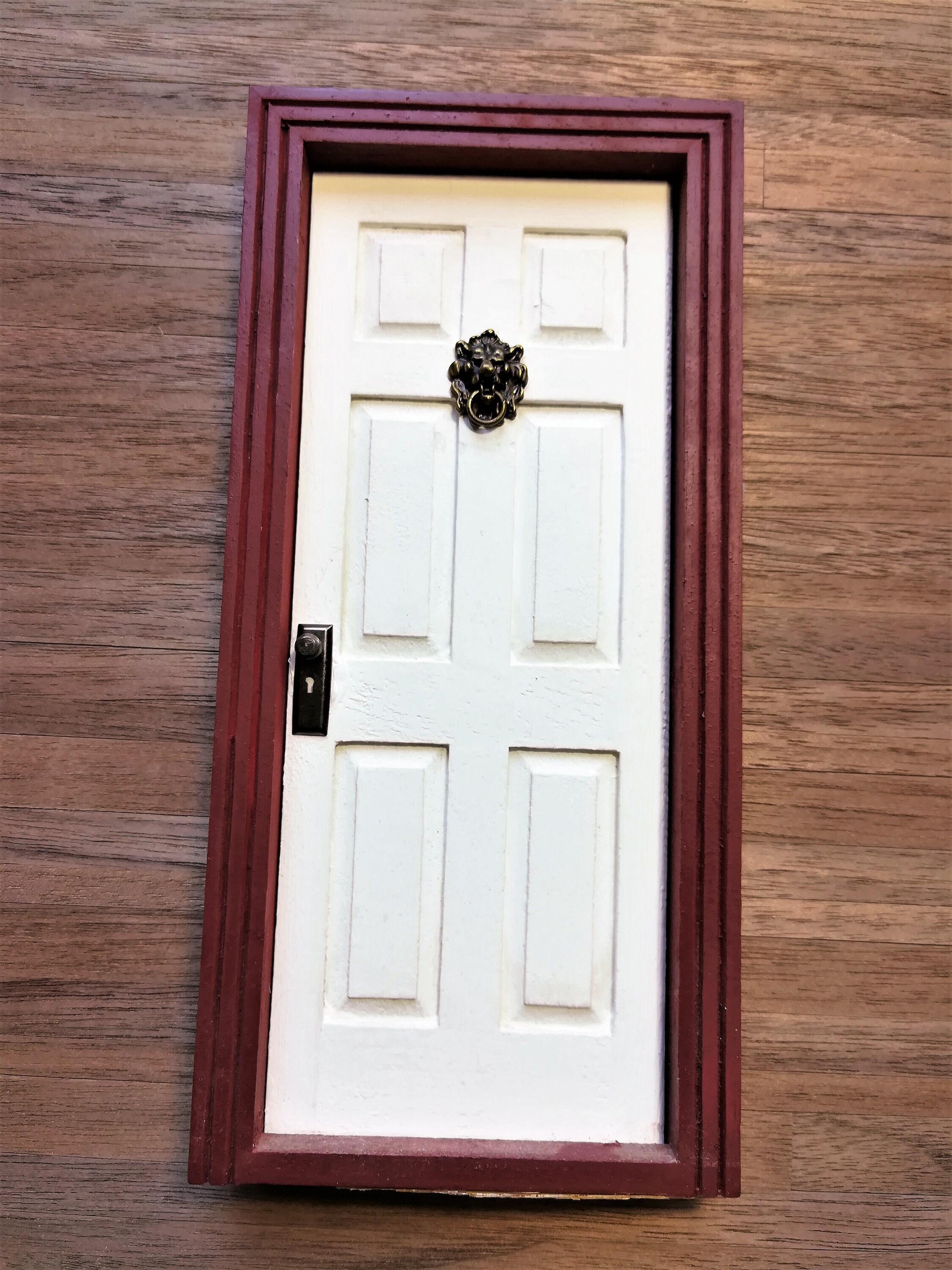 Dollhouse Miniature Door Knobs and Plates Set With Keyhole Etsy