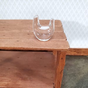 Dollhouse Double Necked Lab Jar Real Glass Mad Scientist Flask 1:12 Scale Miniature