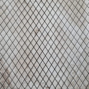 Dollhouse Simulated Diamond Window Panes Insert Sheet Tudor Gothic 1:12 Scale