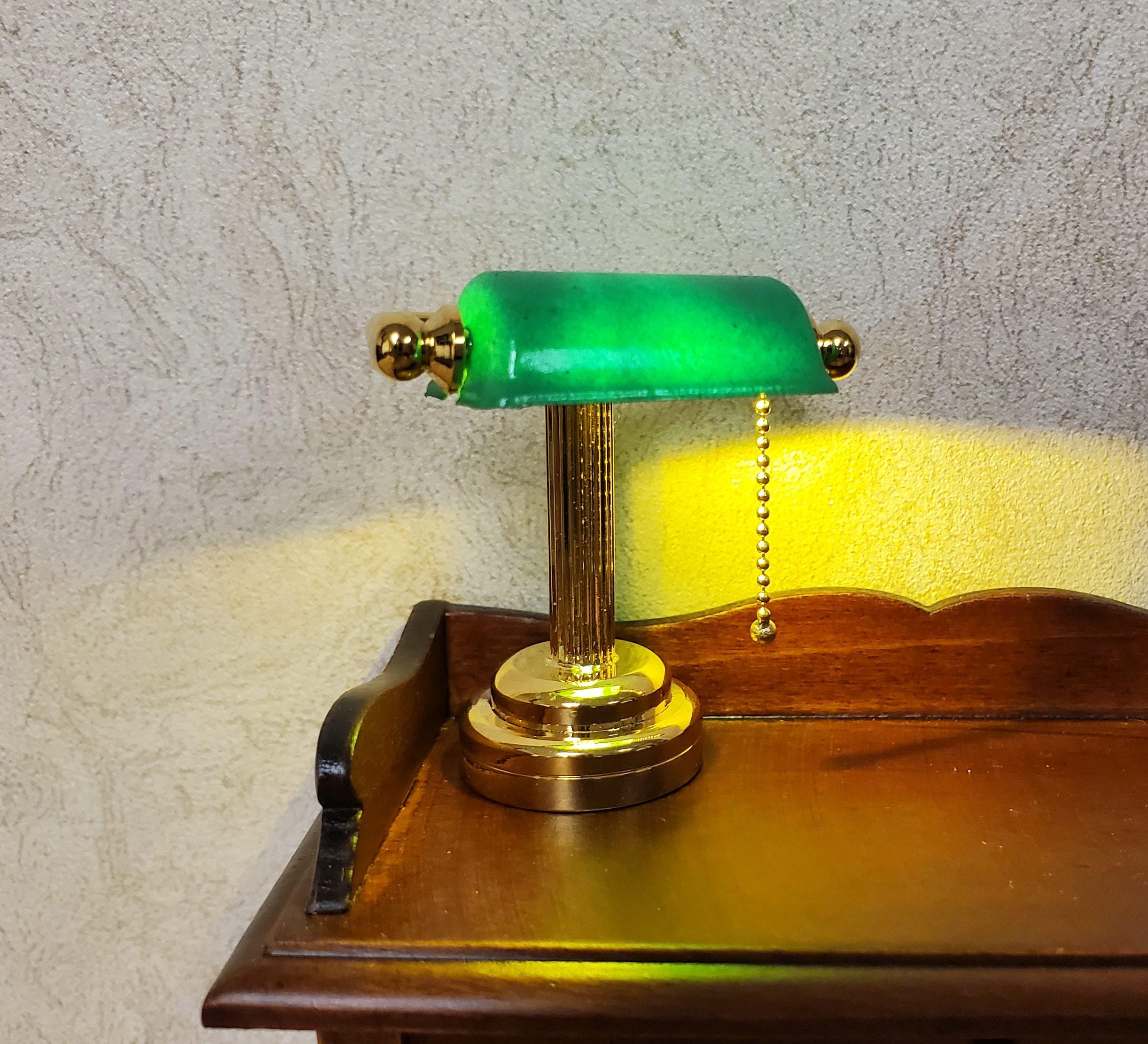 Green shade desk lamp - Etsy 日本