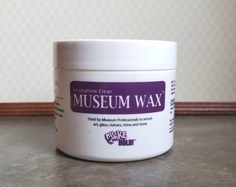 Dollhouse Miniature Museum Wax Tacky Wax Quake Hold 2 oz secure minis in place