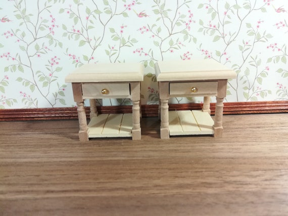 unfinished wood dollhouse furniture