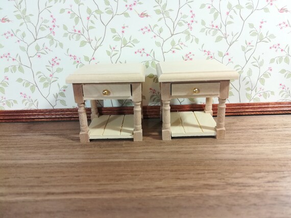 unfinished wood dollhouse furniture