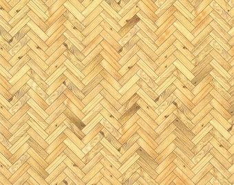 Dollhouse Parquet Wood Flooring Paper Card Light Wood 1:12 Scale Miniature