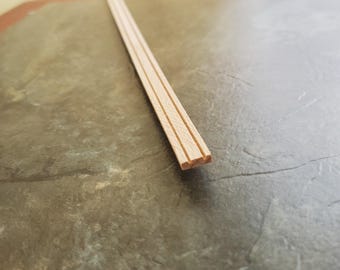 Dollhouse Miniatures Window or Door Casing Trim Molding 3/8" wide x 18" long 1:12 Scale 71383
