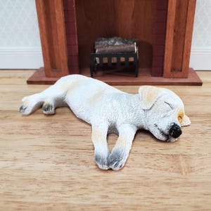 Dollhouse Dog Labrador Retriever Lab Sleeping (Large) Animal Pet