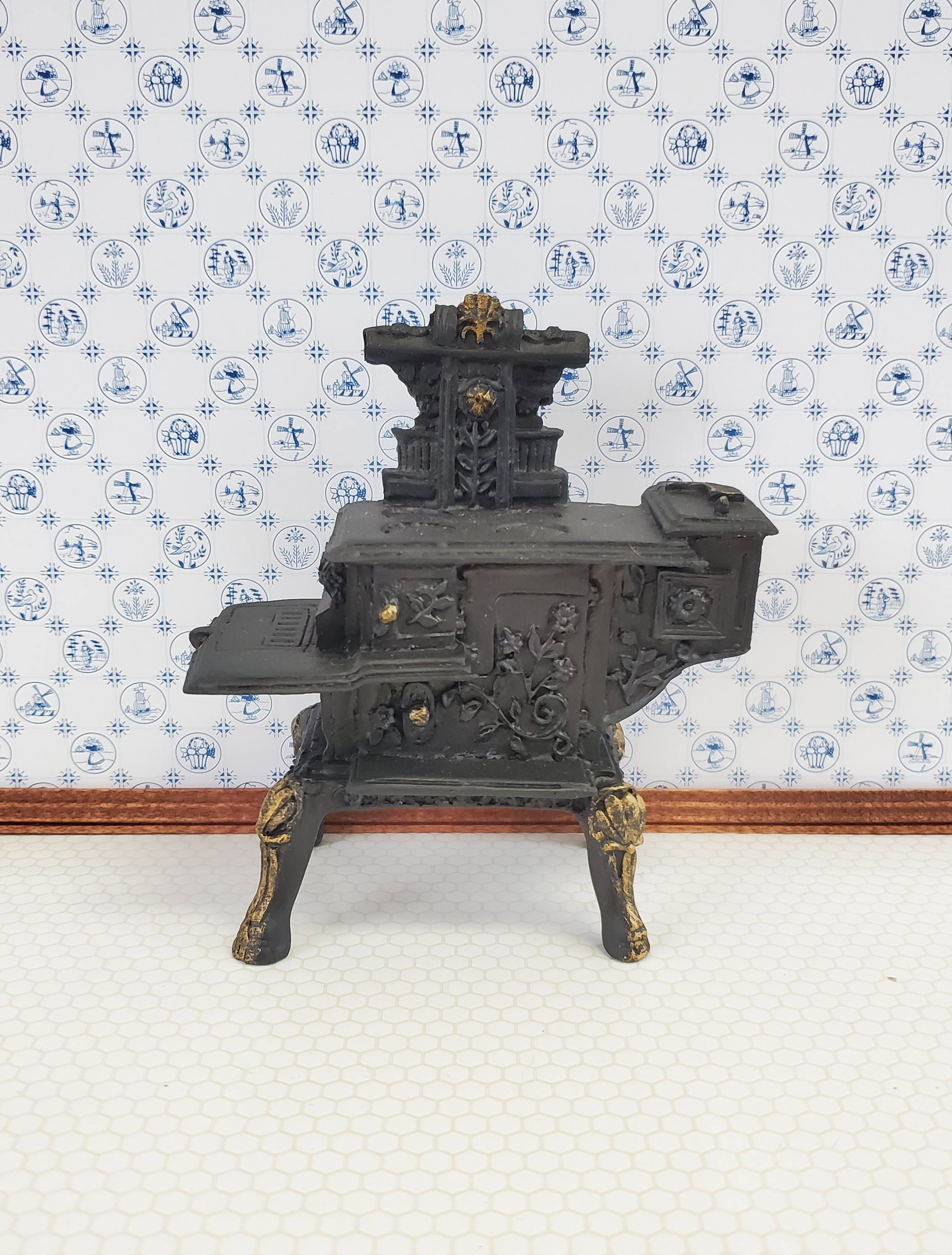 Miniature Cast Iron Wood Stove 